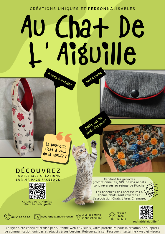 Flyer Au Chat de l'Aiguille